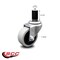 Service Caster 2 Inch Thermoplastic Rubber Wheel 1-1/2 Inch Expanding Stem Caster SCC SCC-EX05S210-TPRS-112 - alternate 2